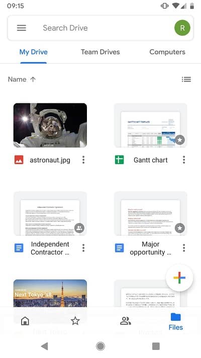 Google-Drive-Android