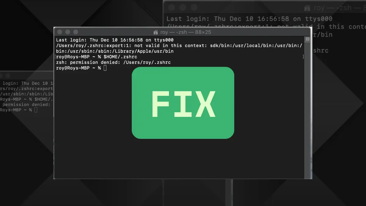how-to-fix-zsh-permissions-denied-error